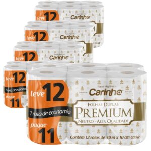 Papel Higiênico Carinho Premium