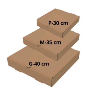 Caixa Parda P/ Salgados, Doces e Pizzas Masterpell