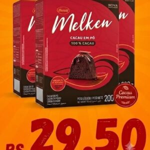 CHOCOLATE EM PÓ HARALD 100% 200G